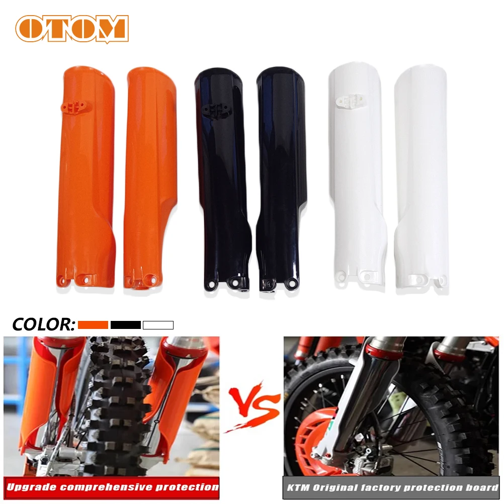 OTOM Motocross For KTM Fork Protector Cover Front Shock Absorber Guard SX SXF XC-F EXC EXCF 125-500 16-24 Motorcycle Accessories