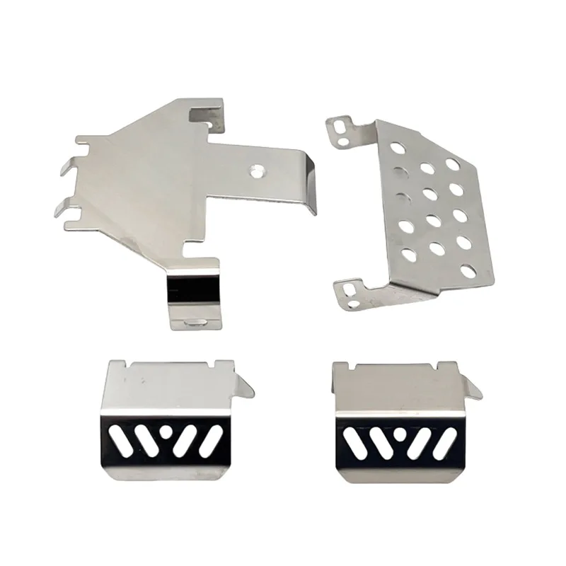 Metal Upgraded Replacement Chassis Armor RC Car Parts Fit For WLtoys 104006 104010 104020 104026 Remote Control Car Accessories