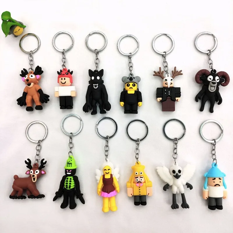 

Брелок-кукла Roblox 99 Nights in The Forest в новом стиле, мультяшная игра, декоративный подарок, 5 см