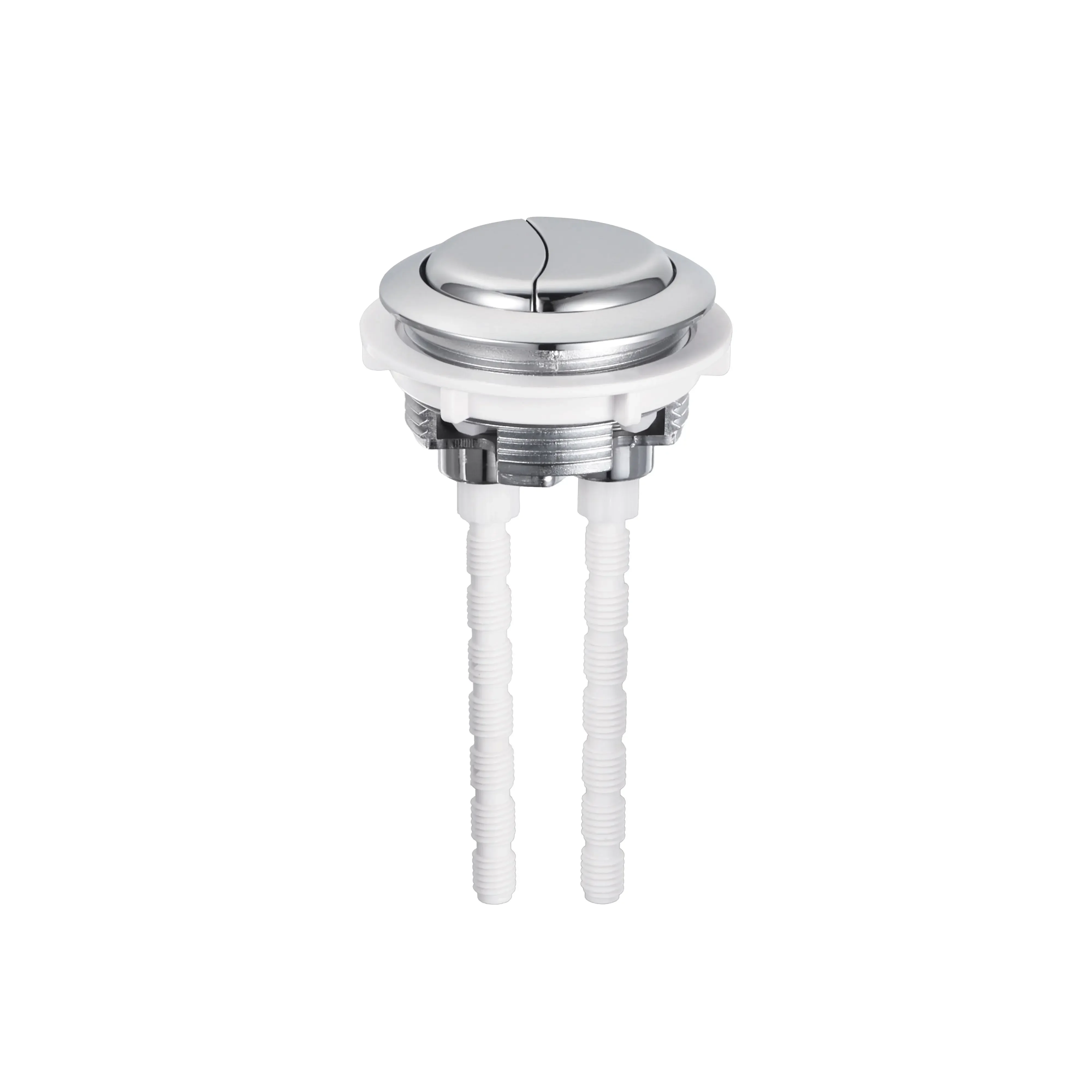 

Toilet Accessory Dual Flush Button Bathroom Repair Easy Installation DIY-cut Pole Length Sturdy ABS Construction