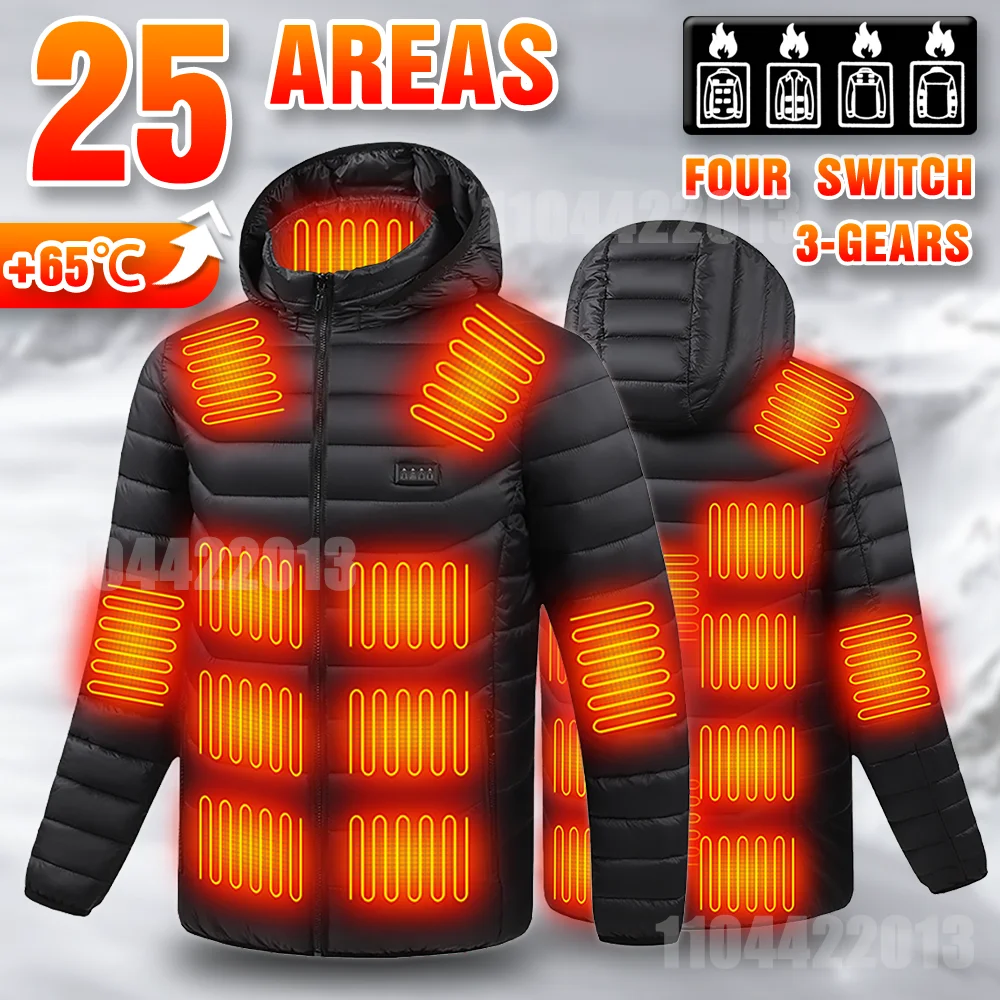 Outdoor Power Pedestal - USB Elektrisch Beheizte Jacke mit 25