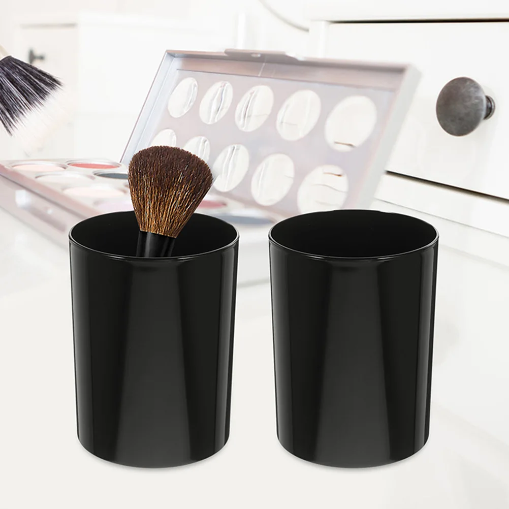 

Round Plastic Pen Holder Large Capacity Tabletop Pen Organizer Pencil Storage Container Multipurpose Office Desktop Organizer