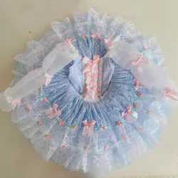 Children's Ballet Dress Girls Women Professional Ballet Tutus Fairy Doll Flower Fairy Variation Balerina Performance Costume