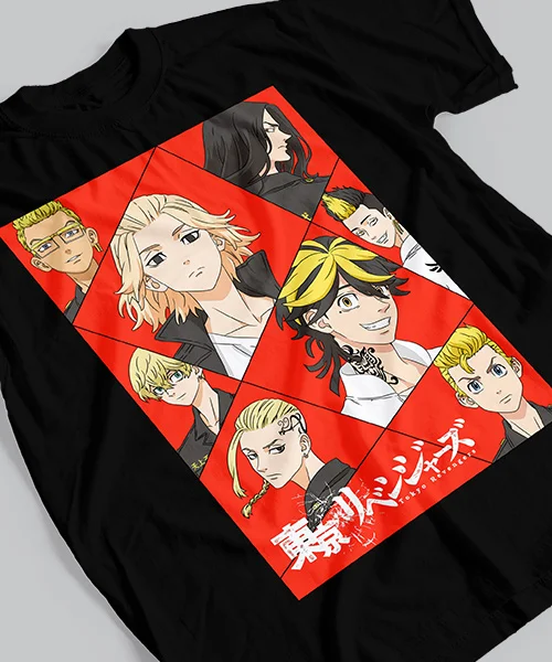 T-shirt for Anime Tokyo Revengers Full equipo Thousand Winters