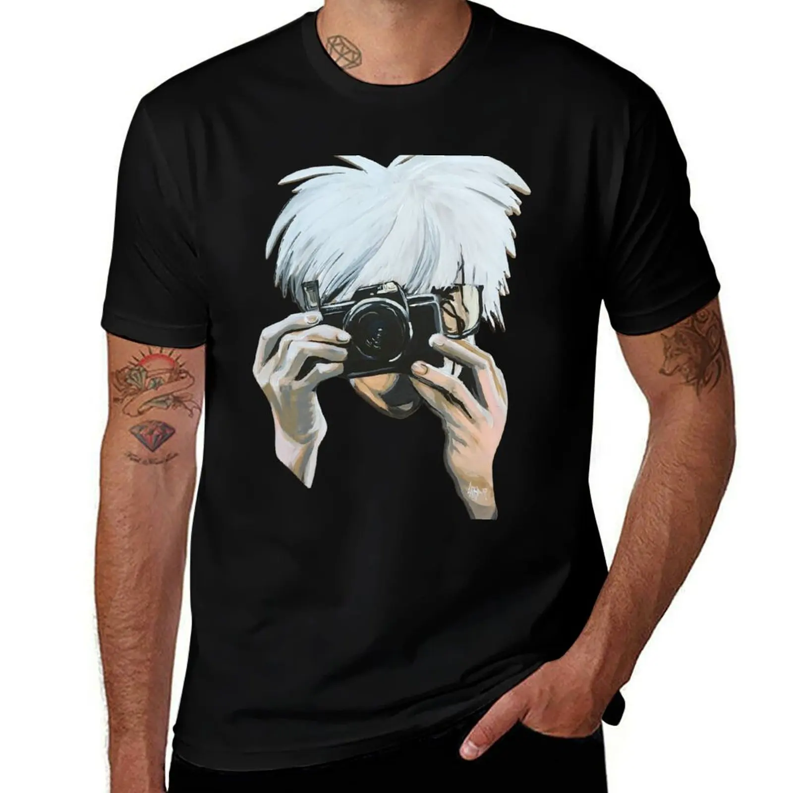 Aperture T-Shirt Large Size Basic Casual T-Shirt