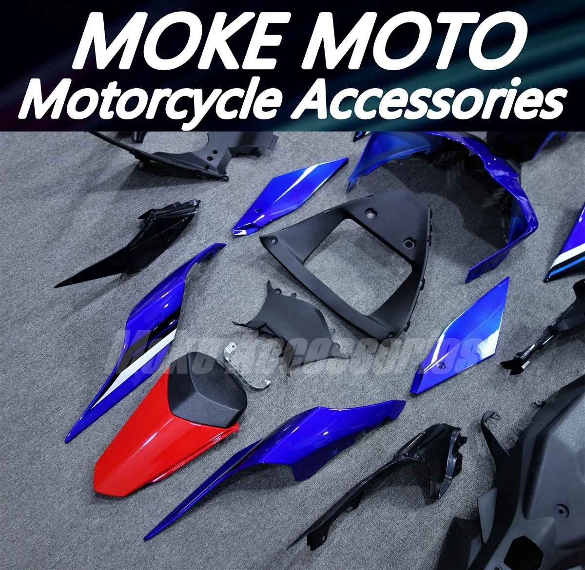 Motorcycle Fairings Kit Fit For Yzf R1M R1 2020 2021 2022 2023 Bodywork Set Abs Injection Blue Red