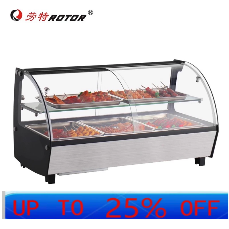 

Холодильный витринный шкаф для овощей (для барбекю, тушеных овощей, холодных овощей), коммерческий морозильный прилавок, горизонтальный морозильник