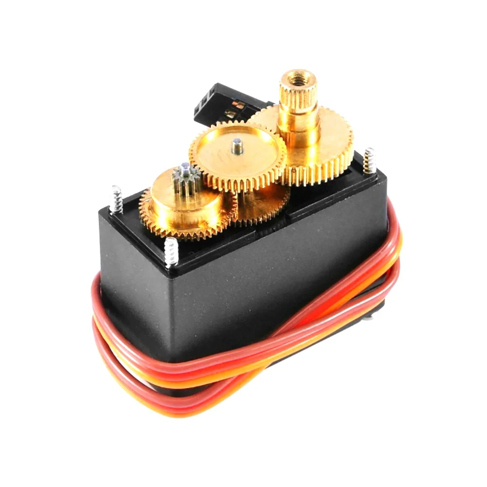 MG90S เฟืองโลหะเซอร์โว MG996แบบ MG995สำหรับเฮลิคอปเตอร์เรือจำลองสำหรับแขนกลแบบดีไอวาย MG946R MG996R MG945R