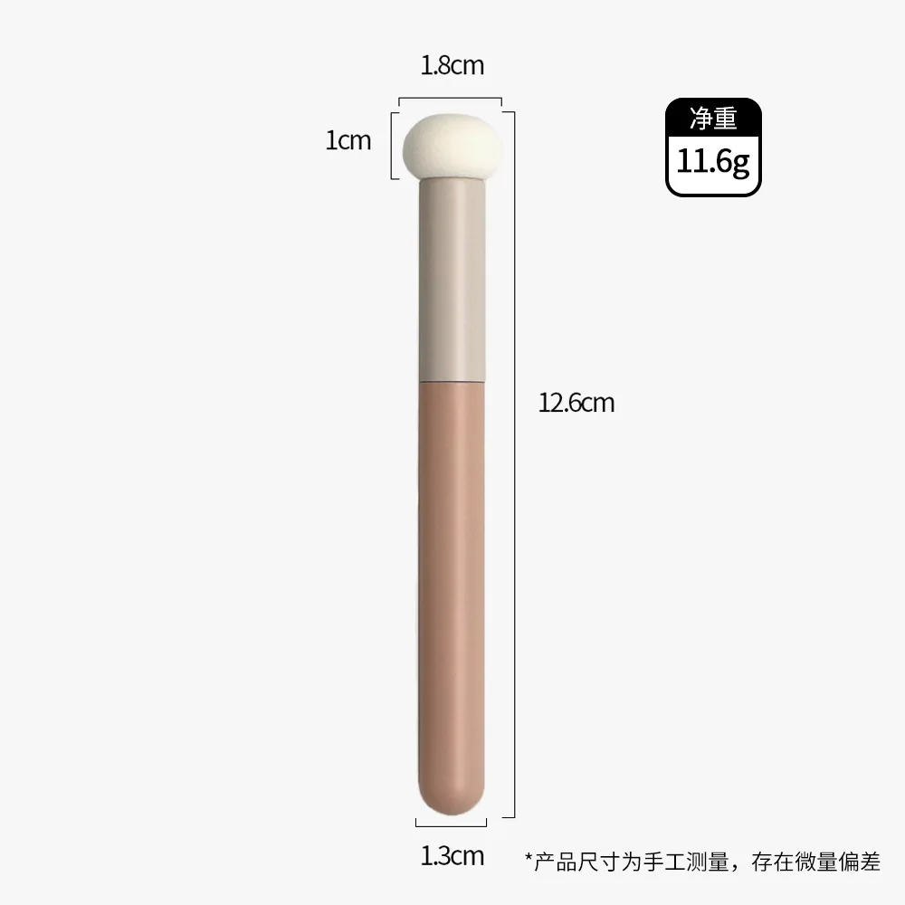 

Mushroom Head Concealer Brush Portable Makeup Tool for Precise Application Blemishes Dark Circles Travel Sponge Eyeshadow