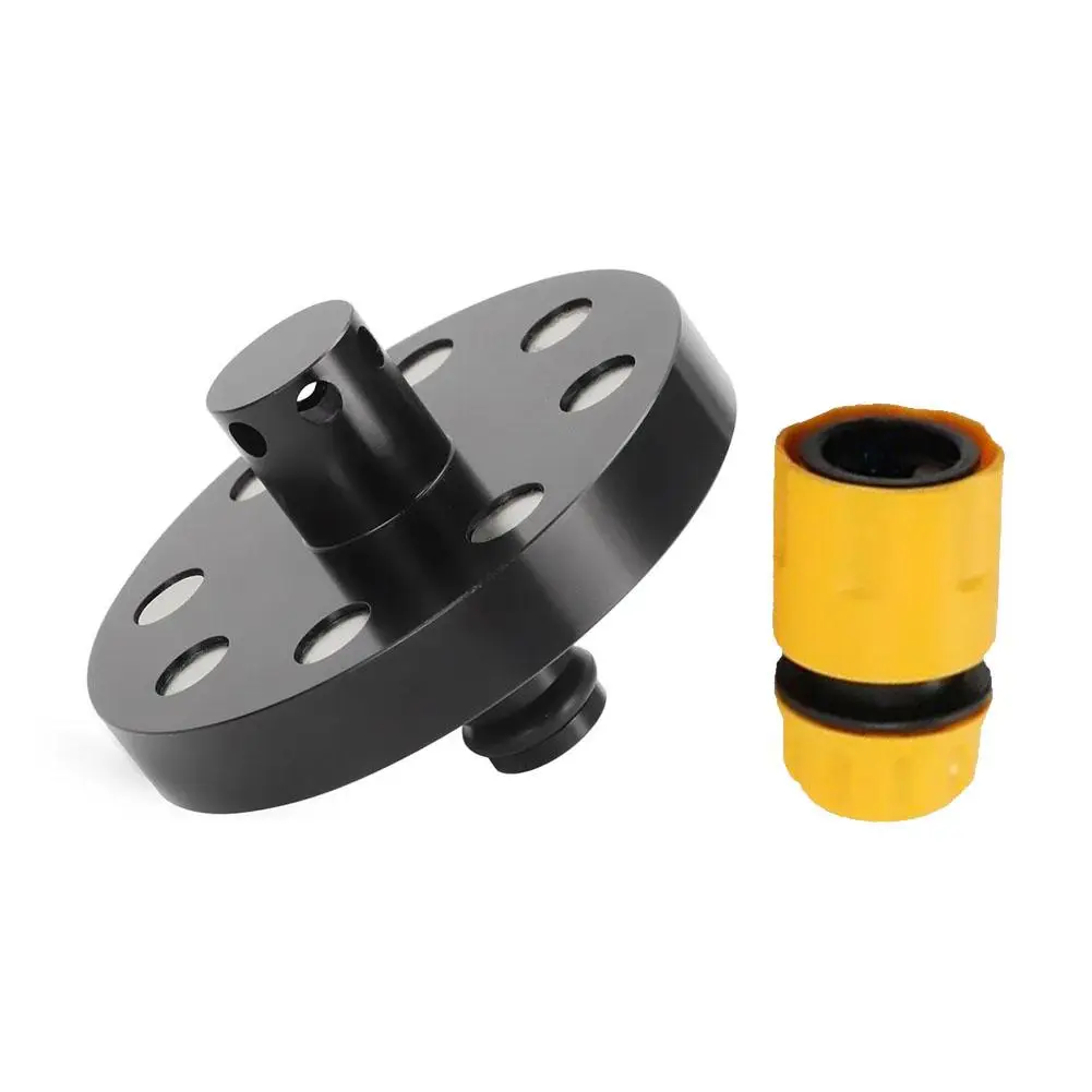 O-Ring Chassis Cleaner Flusher Kit with 360° Spinning Nozzle Quick Coupling Chassis Flusher All-Round Undercarriage Cleaner