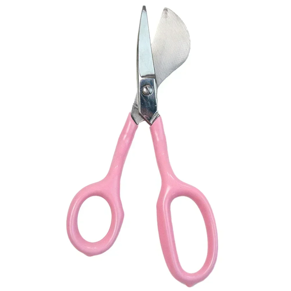 1 Duckbill Scissors Blade 1 Craft Scissors Stainless Steel Tufted Carpet Applique Work Hand Shears Multifunctional