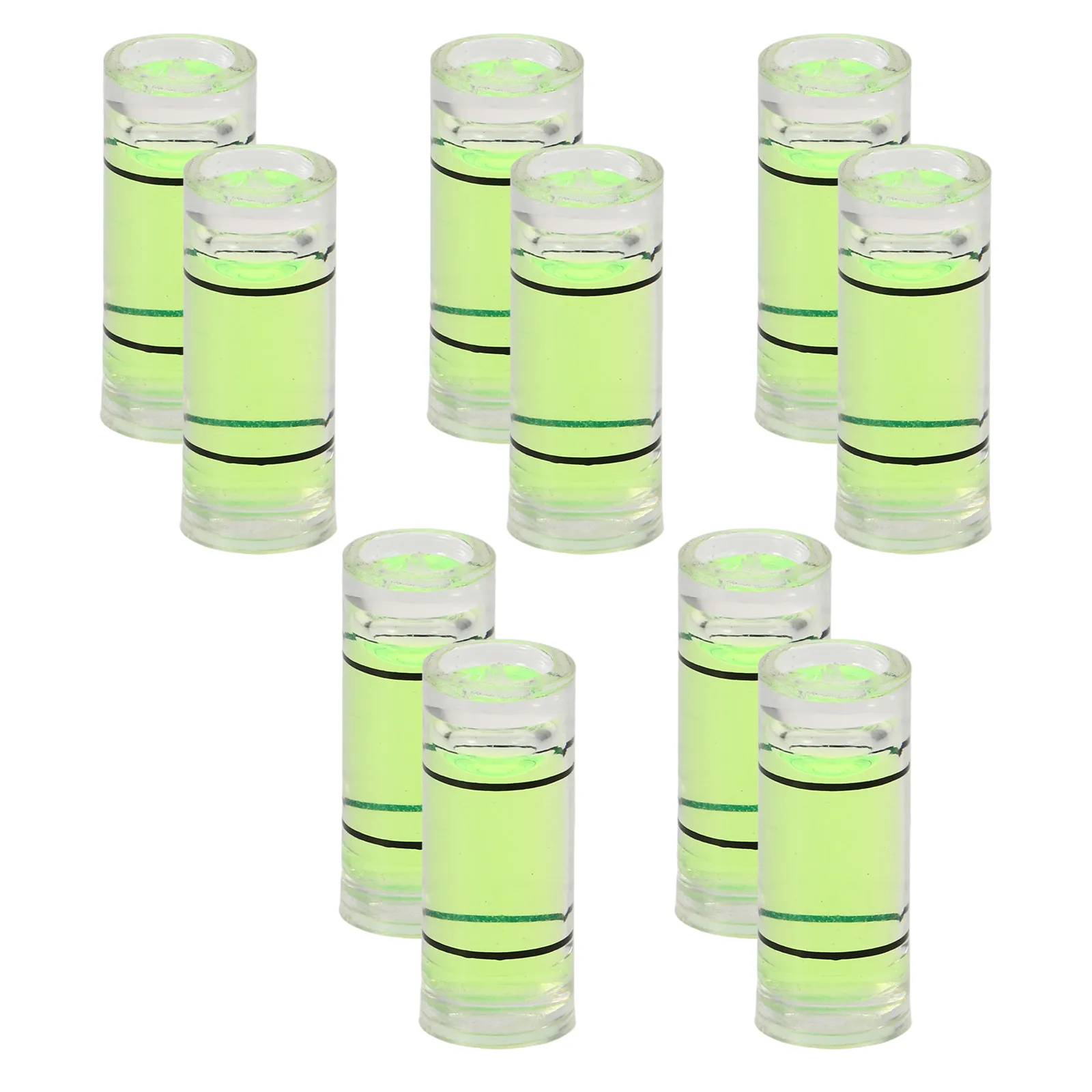 

10Pcs Mini Spirit Level Pocket Size Bubble Level for Woodworking Sculpture Modeling DIY Hanging Pictures Tripods Cameras