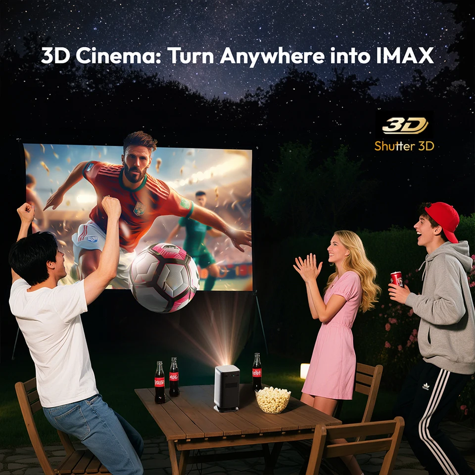 BYINTEK P70S 小型プロジェクター 4K対応 内蔵バッテリー BYINTEK P70X Portable Mini Projector with Built-in Battery 4K