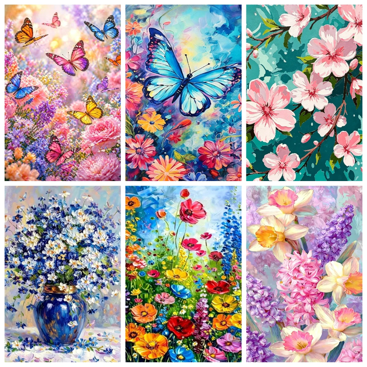 Art Craft Game - طقم رسم بالأرقام للكبار المبتدئين 40×50