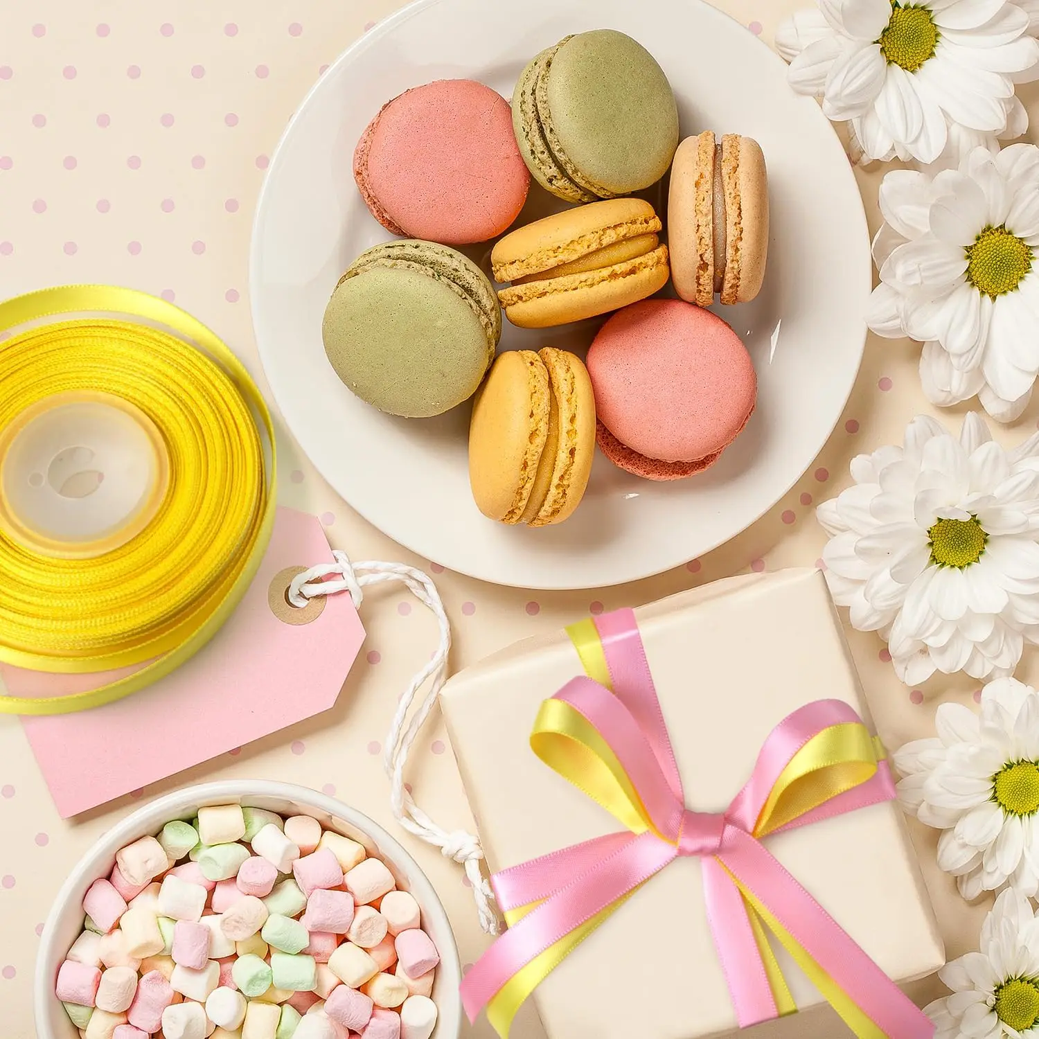 6 Rollen 150 Yards 3/8 Zoll sortiertes einfarbiges Satinband für Hochzeitseinladungen, Blumensträuße, Geburtstagsfeiern, DIY-Geschenkverpackungen – Detail 19