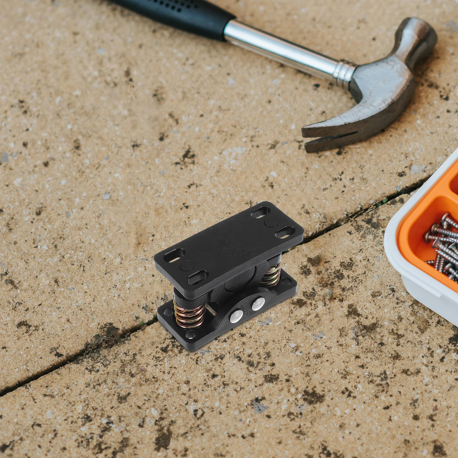 

Zinc Alloy Door Clip Spring Hasp Latch for Rv Storage Cabinet Cargo Trailer Camper Holder Durable Ball Catch Hardware