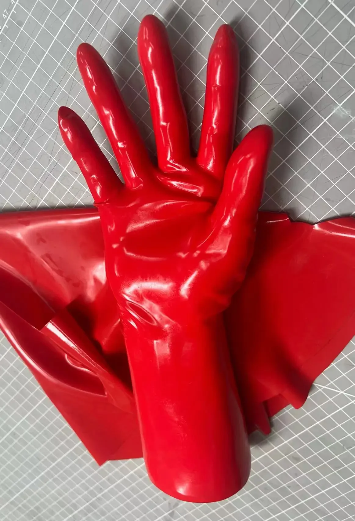 Guantes fetiche de látex para hombre, máscara con capucha fetiche, catsuits de látex para hombre, disfraz de látex, calcetines de goma, catsuit de