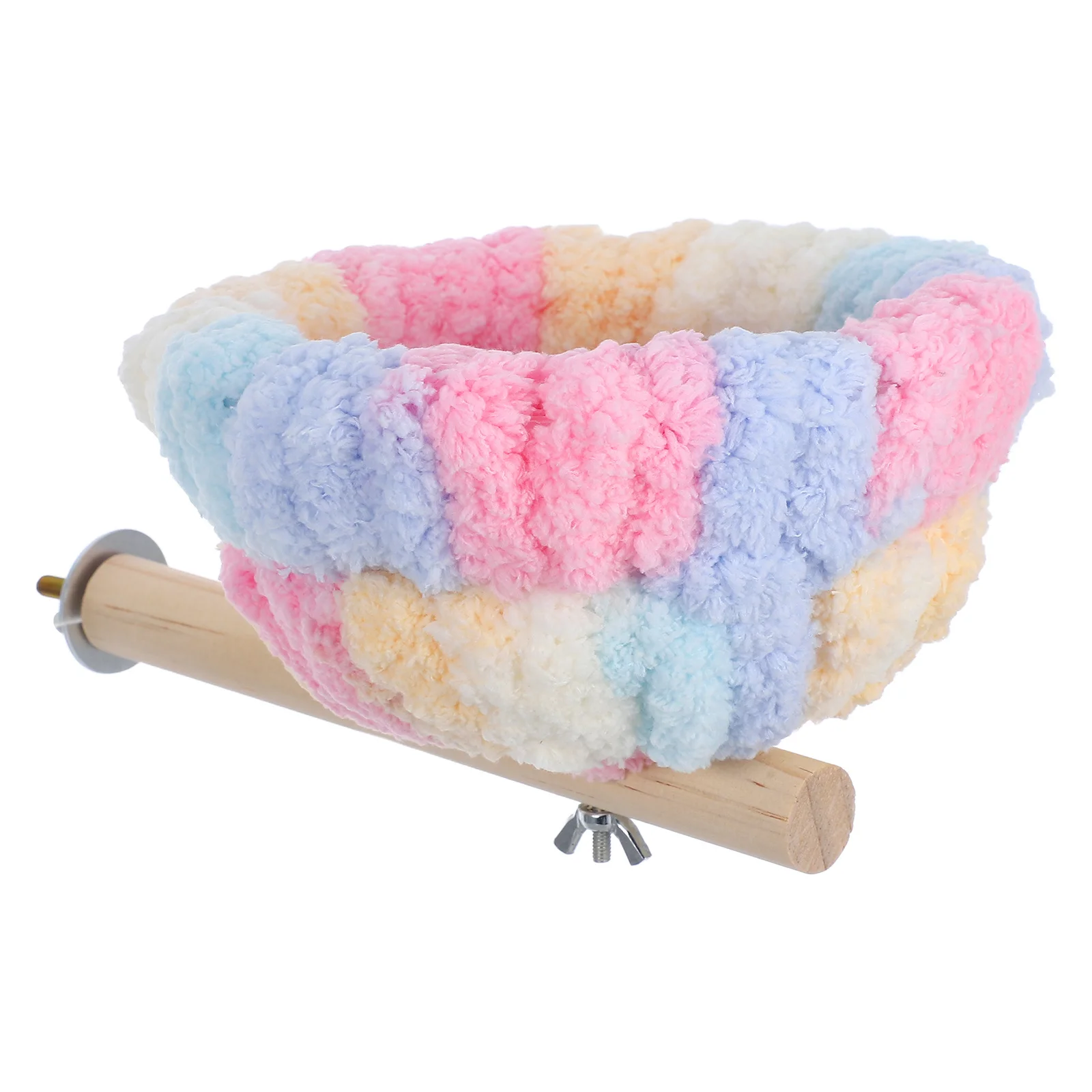 

Warm Bird Nest Parrot Perch Stand Cage Nest Hanging Sleeping Bed Comfortable Hut for Parakeet Budgie Cockatiel Lovebird Finch