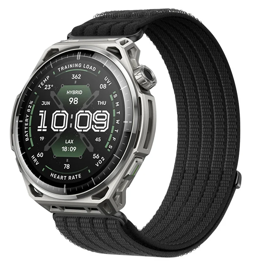 20mm 22mm Nylon Strap For Amazfit Balance 3 2/Cheetah 2 Ultra/2 Pro/GTR/Bip Max 6 5 Braided Band Bracelet Amazfit Active Max 3 2