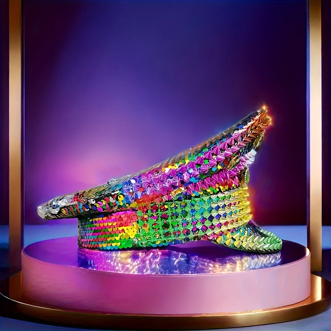 Czapka Kapitańska HongLuan z Żółtą Laserową Skórzaną Pętelką, Ozdobiona Cyrkoniami, Czapki Wojskowe dla Kobiet, Akcesoria na Festiwale Rave i Czapka Imprezowa dla Mężczyzn