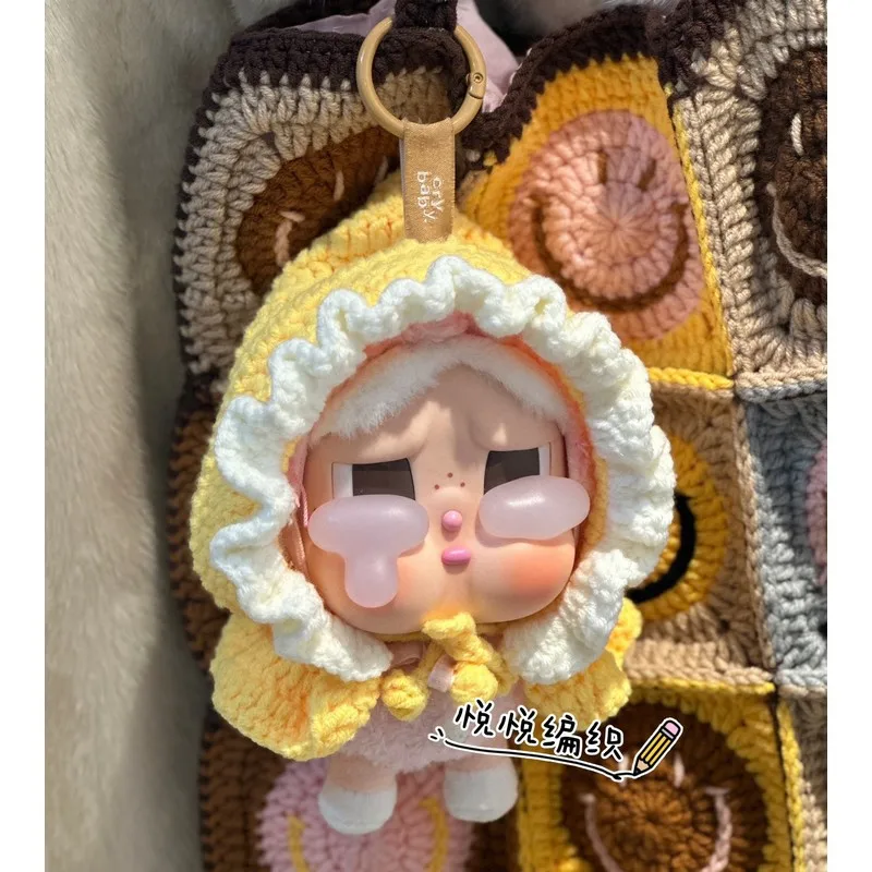 POPMART POP MART CRYBABY Tears Factory 시리즈 비닐 페이스 플러시 블라인드 박스 트렌드 펜던트 주변 장치 인형 없음