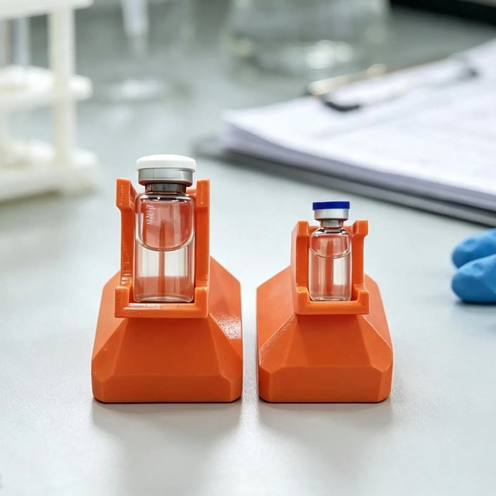 2pcs Vial Label Applicator Easy Alignment Time-Saving Sticker Alignment Tool Precise Application Reusable Labeling Tools