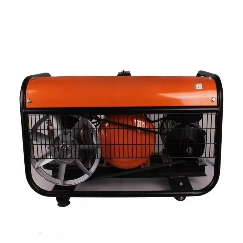Piston belt air compressor Air compressor Home improvement Spray paint king High power high pressure air pump Woodworking