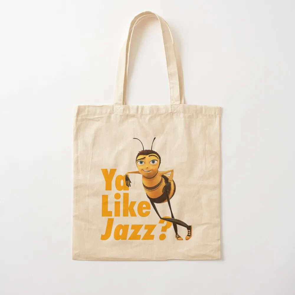 

Ya Like Jazz Bee Movie Tote Bag shopper bags for women canvas tote bags Canvas Tote Bag