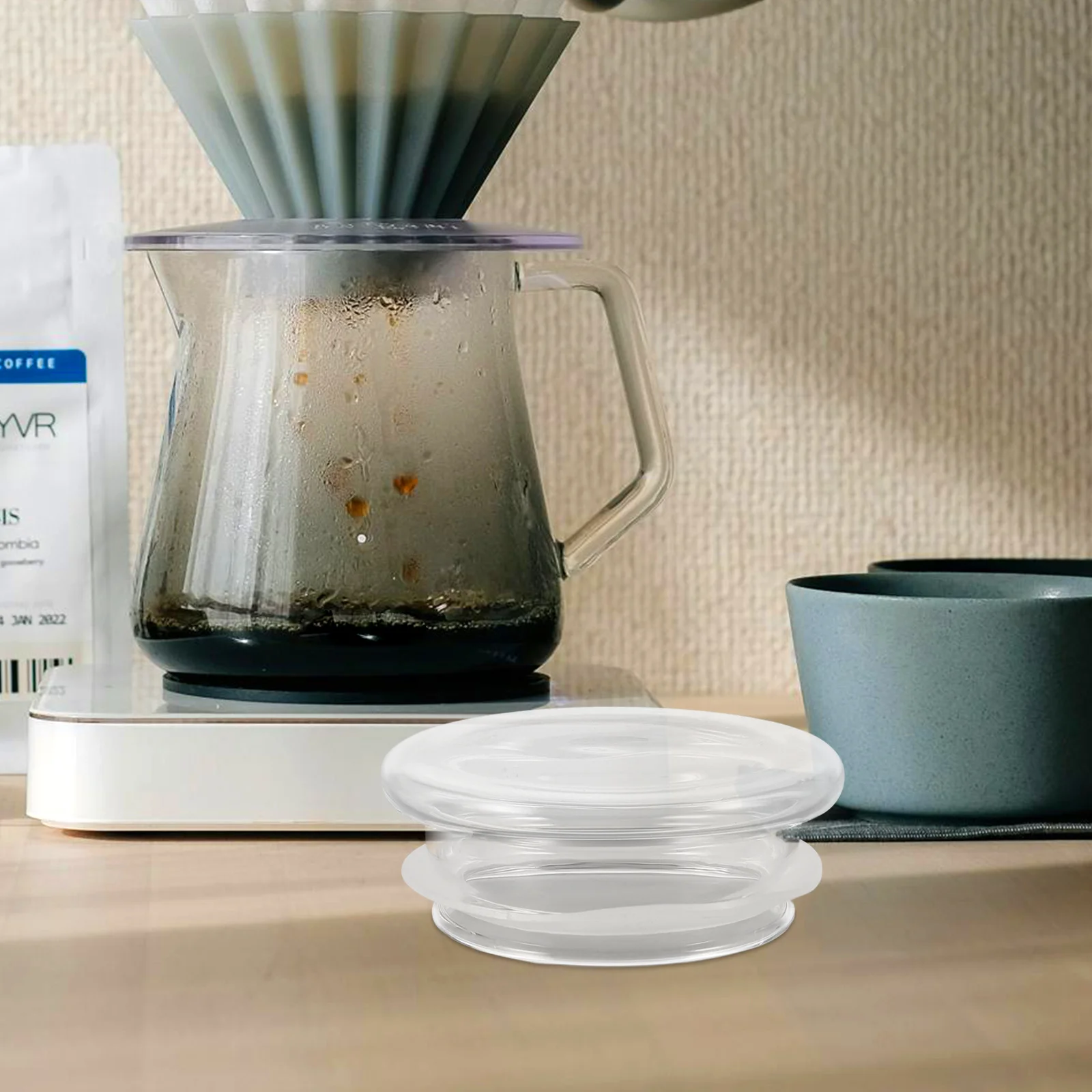 

2pcs Glass Lids For Pitchers Replacement Lid For Water Jug Teapot Juice Carafe Airtight Cover Kitchen Drinkware Accessory