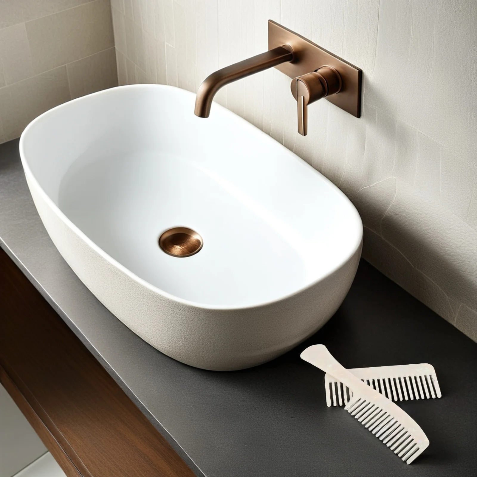 

2 шт., винтажная ацетатная расческа с широкими зубьями, антистатические расчески для укладки волос для женщин, вьющиеся, густые, распутывающие волосы, компактные, для путешествий