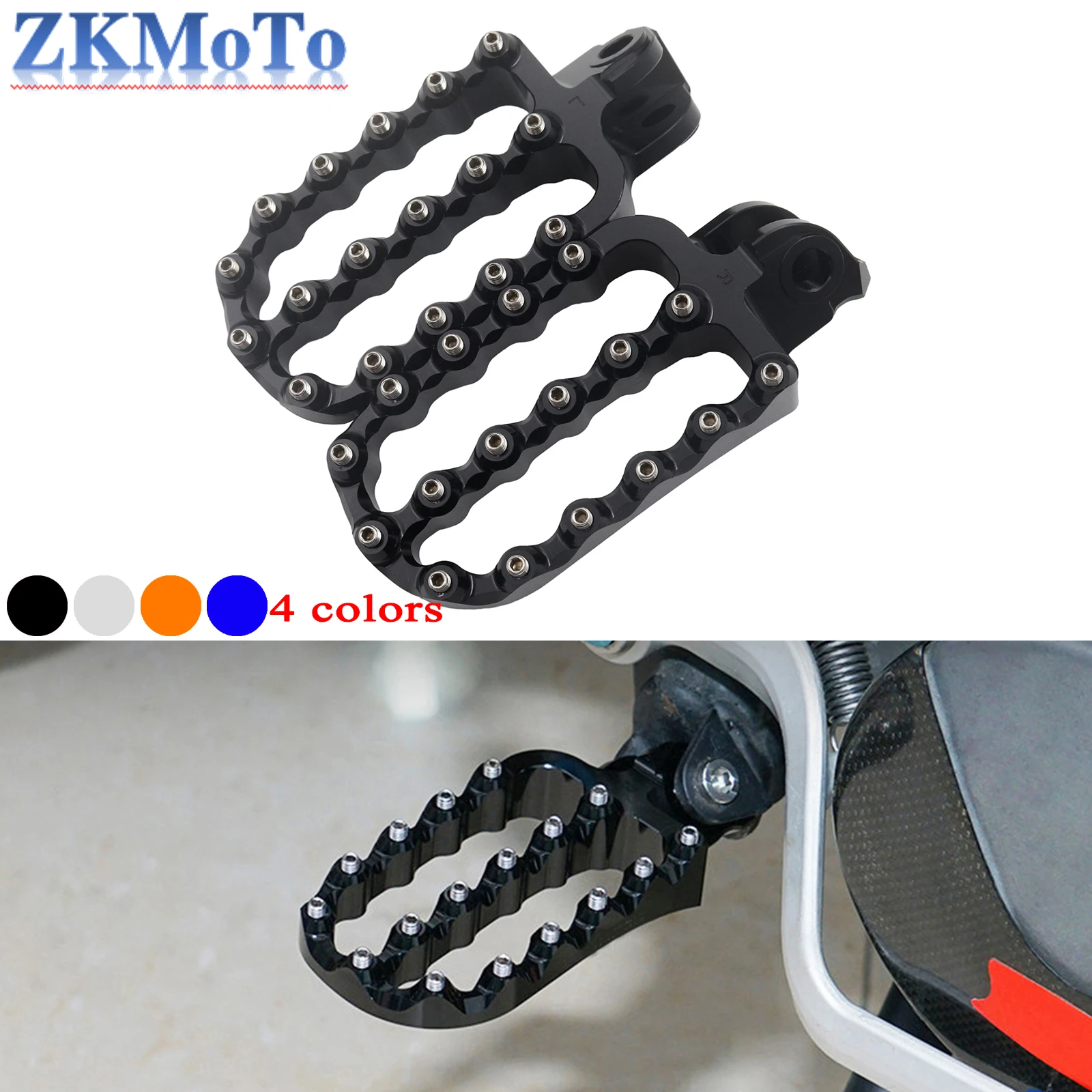 Motorcycle Foot Rest Pegs Footrest Footpeg For KTM 690 Enduro R SMC/R 790 890 950 990 1050 1090 1190 1290 Adventure Supermoto