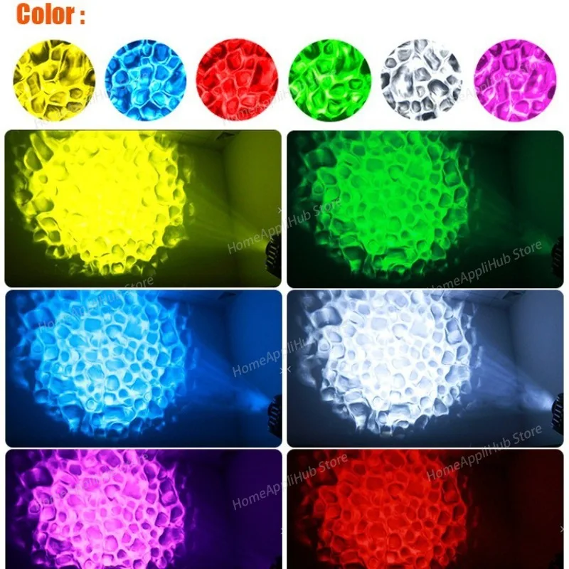 200W Waterproof Dynamic Water Ripple Lamp, High-power Corrugated Lamp, Pattern Lamp Atmosphere Scenic Area Performance