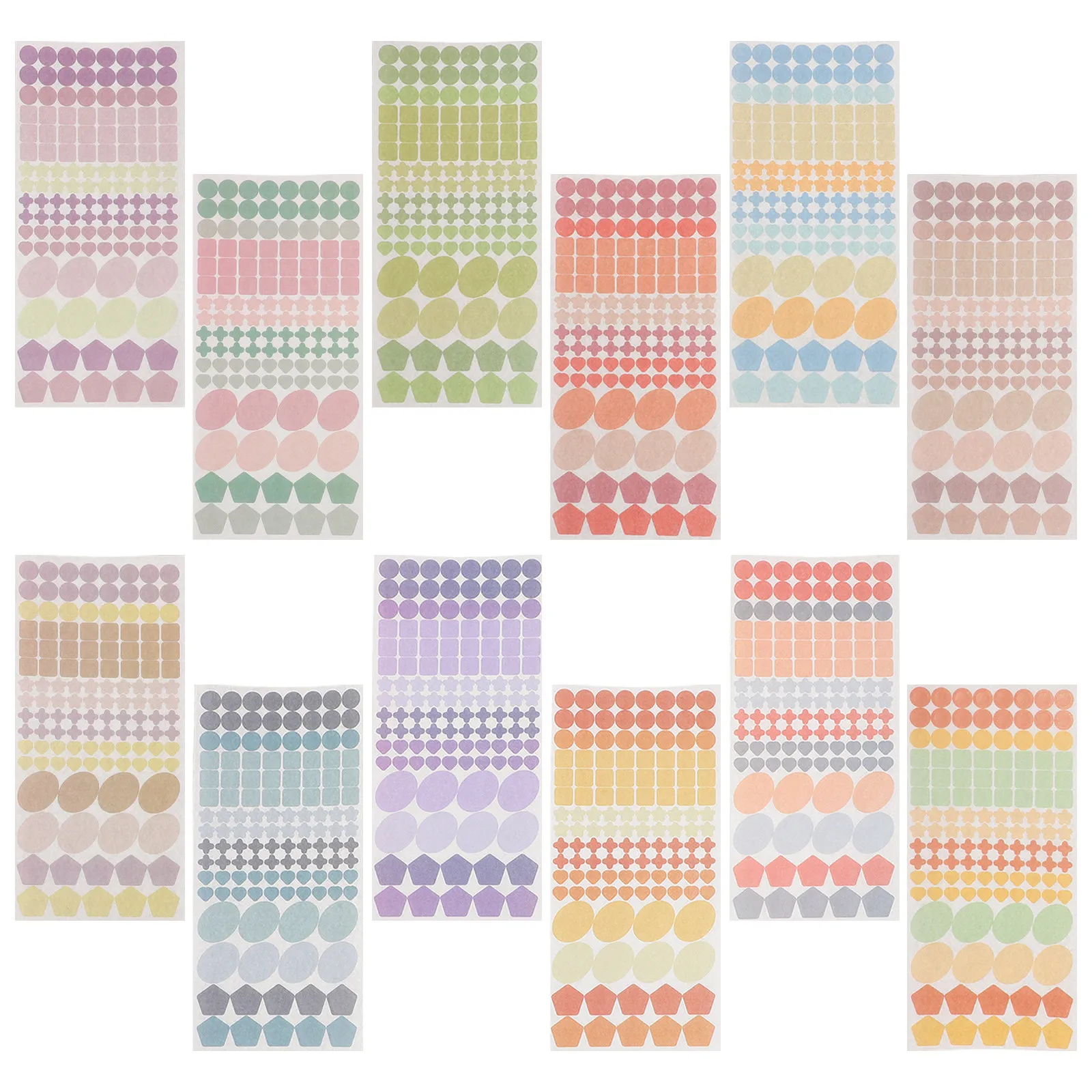 12-folhas-de-adesivos-de-papel-washi-para-diy-materiais-para-diario-marcadores-geometricos-para-planejadores-scrapbooking-envelopes-e-embalagens-de-presente