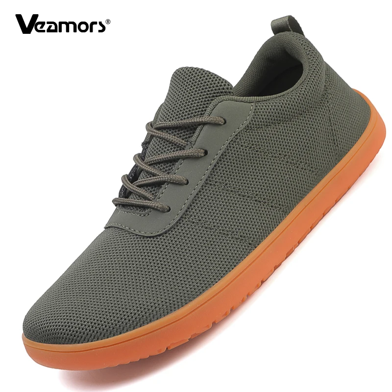 Fashion Couple Lace-up Low Top Shoes Men's Wide Toe Casual Sports Shoes Women Breathable Light Sneakers Non-slip for Walking
