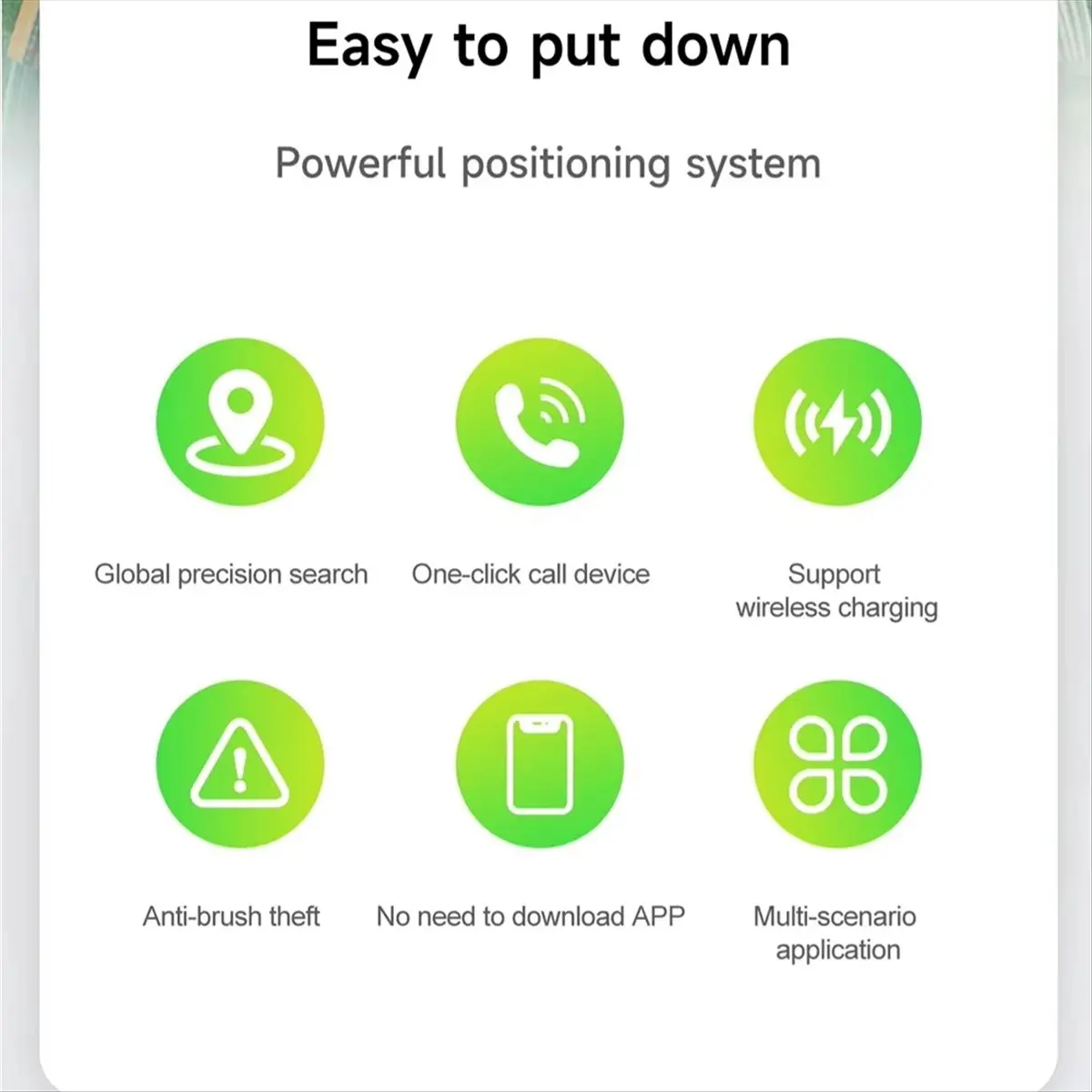 Goodprice Smart Air Tag GPS Tracker Card Anti Lose Device Key Finder Bag Wallet Locator Smart Tag for Apple Find My APP