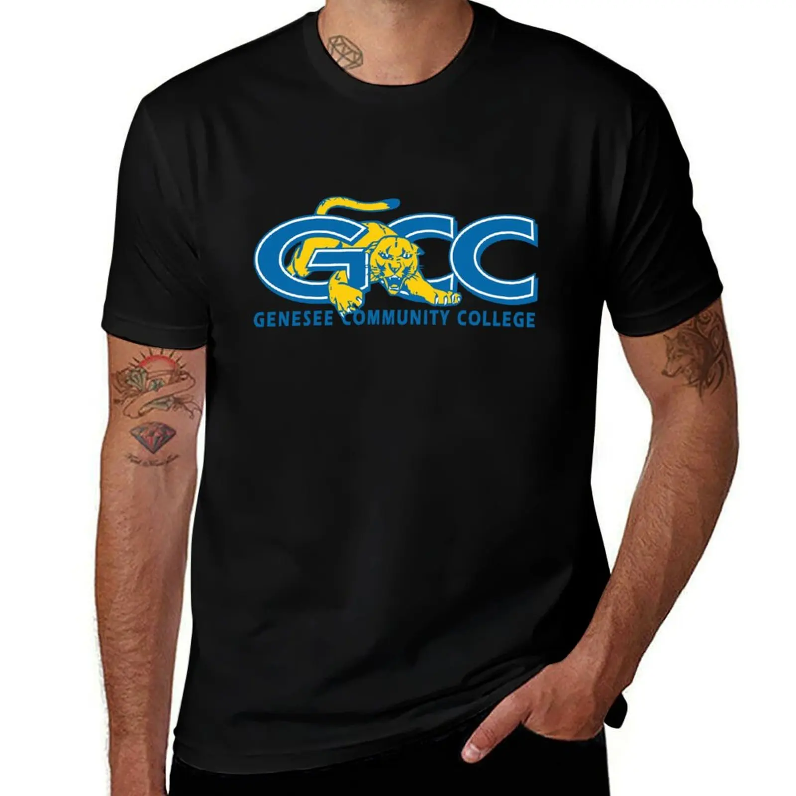 Genesee Cats T-Shirt Big Size Short Sleeve Casual Top
