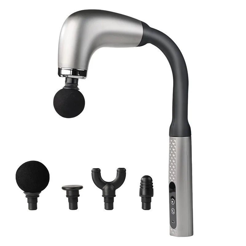 Everbright Store Elbow Fascia Gun Four Professional Massage Heads Are Light, Convenient and High-power To Soothe Elbows