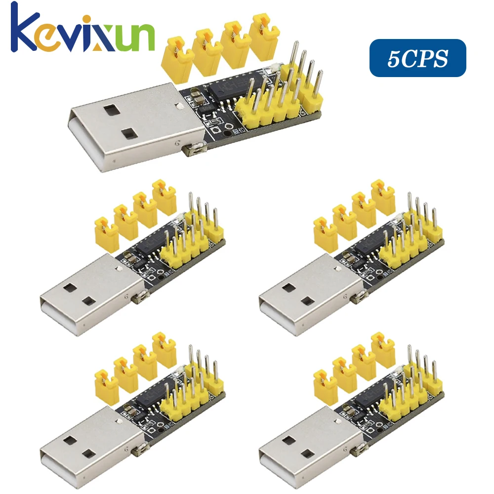 1-10pcs CH9329 module UART/TTL serial port to USB HID full keyboard mouse driver-free game development box