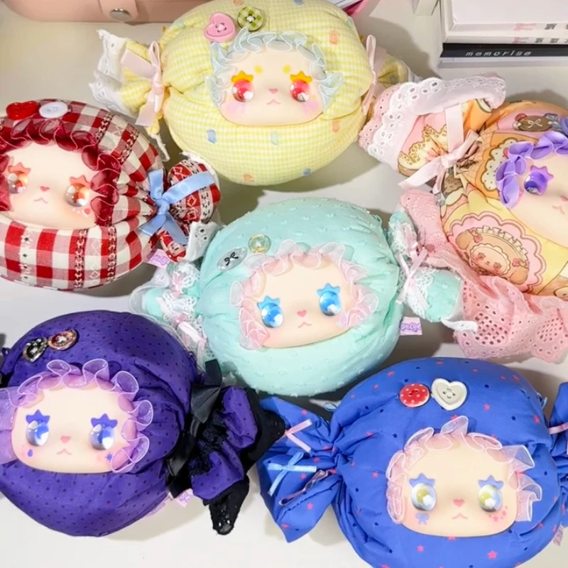 جميل إيما كاندي هاوس سلسلة صندوق أعمى اللعب حقيبة كروسبودي سر مفاجأة حقيبة Kawaii أنيمي الشكل دمية الكرتون ديكور هدية