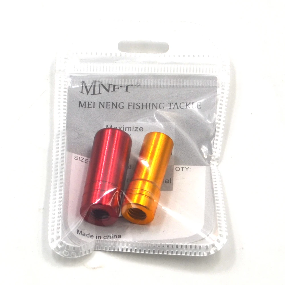 MNFT 1Pcs M8 Screw Net Handle Thread Adapter Fishing Rod Converted Into Dip Net Head Connector 2 Style Inside Diameter 10mm 12mm