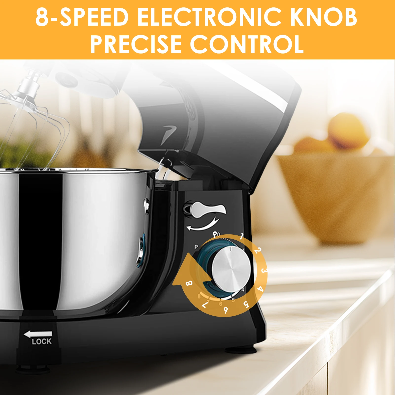 Кухонные миксеры Электрические бытовые миксеры Мощный блендер, миксер для теста с наклонной головкой и чашей для смешивания для большинства домашних приготовления пищи и выпечки