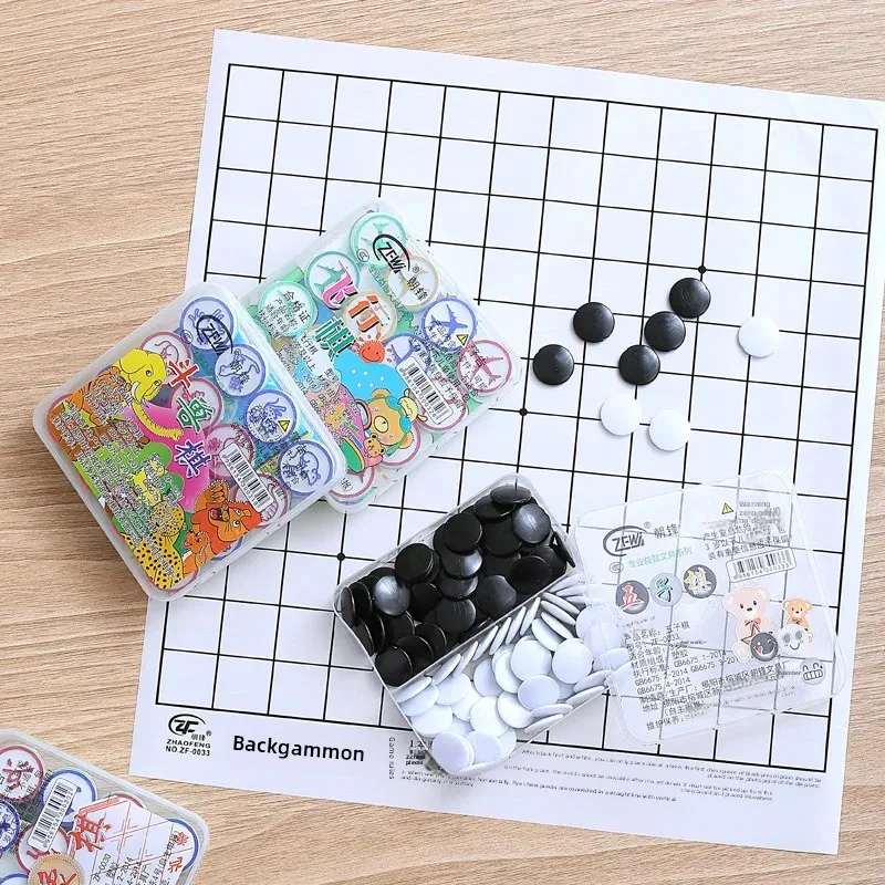 لعبة لوحة شطرنج صغيرة لتطوير الذكاء التعليمي ألعاب أطفال شطرنج طائر حيوان قتال الشطرنج خمسة في صف فحص #3