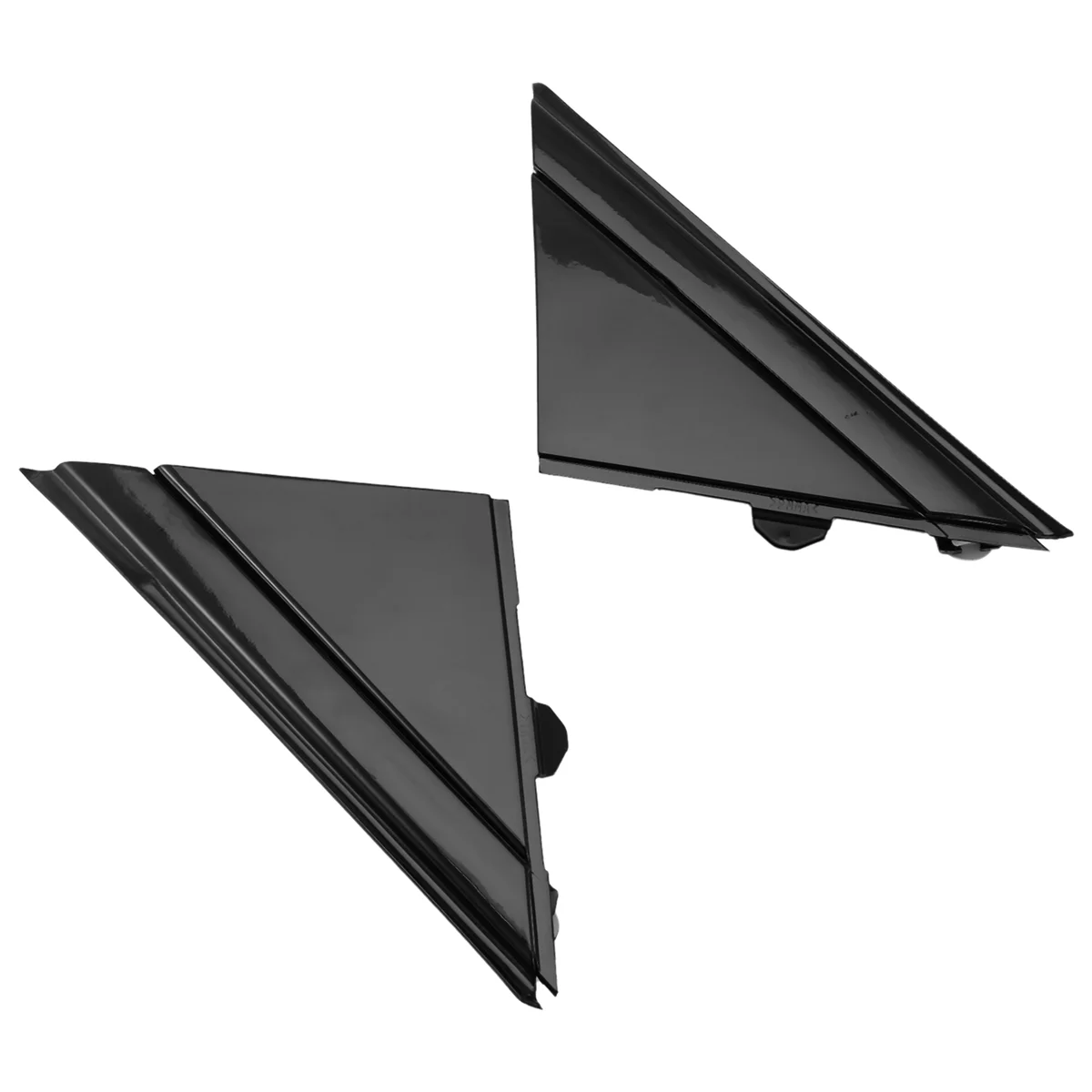 Car LH&RH Door Mirror Flag Cover Molding Triangle Cover 1SH17KX7AA 1SH16KX7AA for FIAT 500 2012-2019