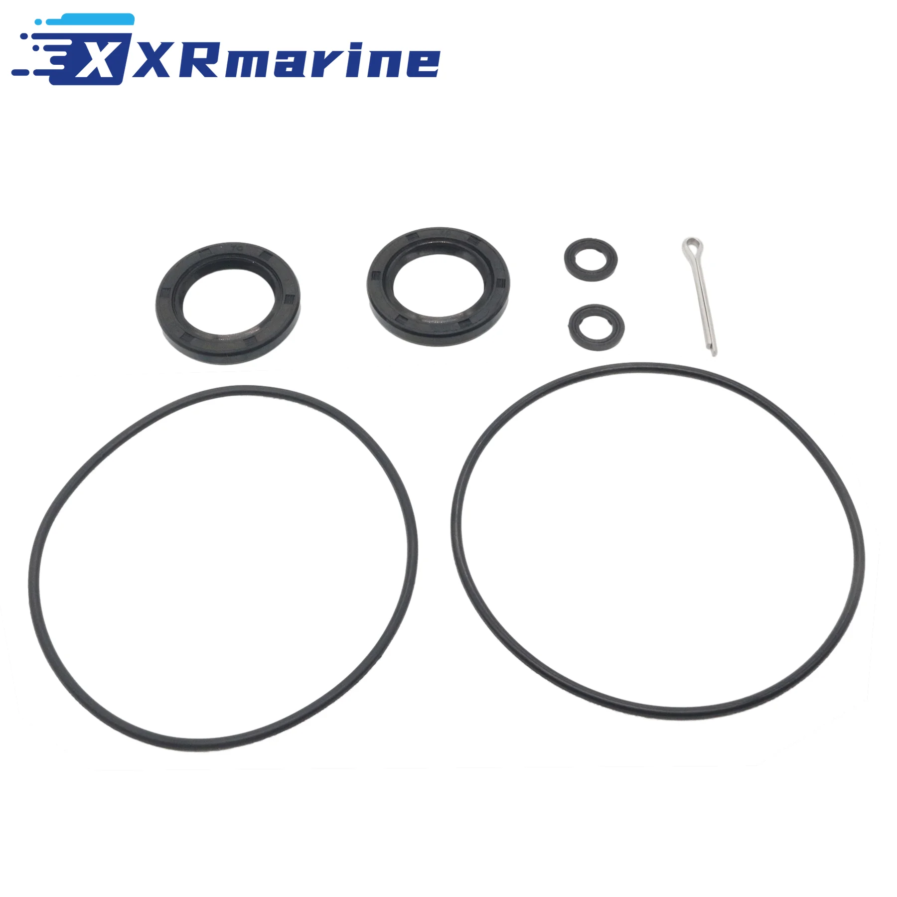 Lower Unit Seal Kit with Prop Shaft Oil Seal O-Ring Gasket for Suzuki Outboard Engine Models 09282-30006 09280-00040 09280-00047