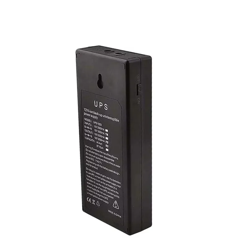 Gorąca sprzedaż 2025 CYHX Mini UPS Obwód Zasilacz Litowy Mini DC UPS Bateria 12V 9V 1A 2A Inwerter Mini UPS do Modemu Wifi