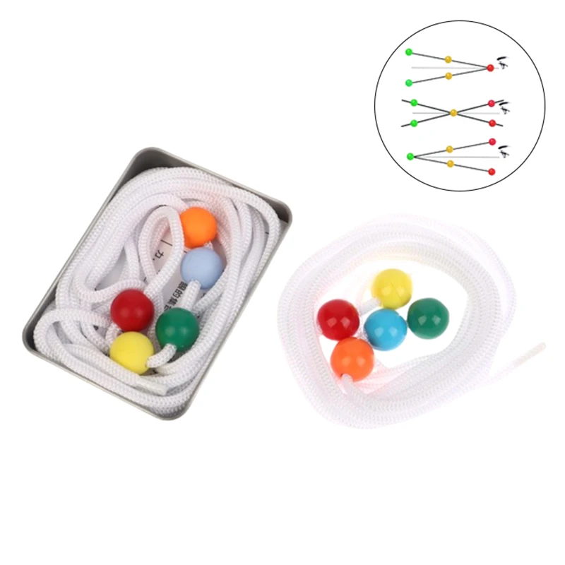 Sports Eye Sight Train Five Beads Brock String Vision Convergence Insufficiency Training Tool Target Pointing Practice