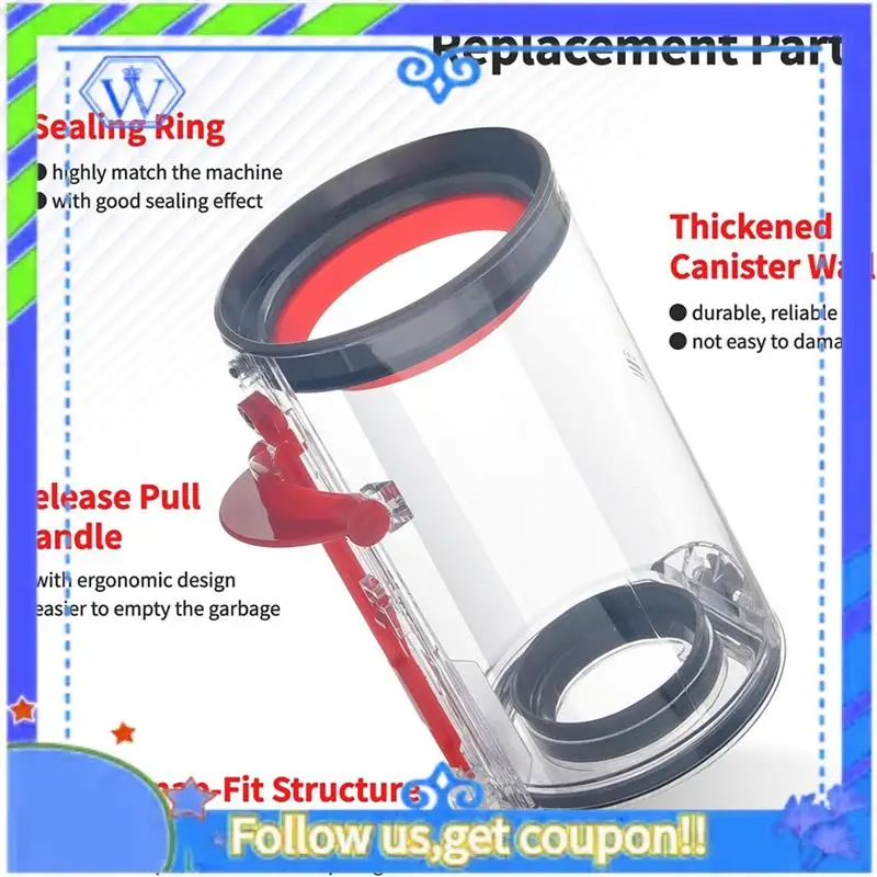 

A55P-пылесборник для Dyson V11 V15 SV14 SV15 SV22, сменный переключатель T8, отвертка, пылесос, ведро для сбора пыли