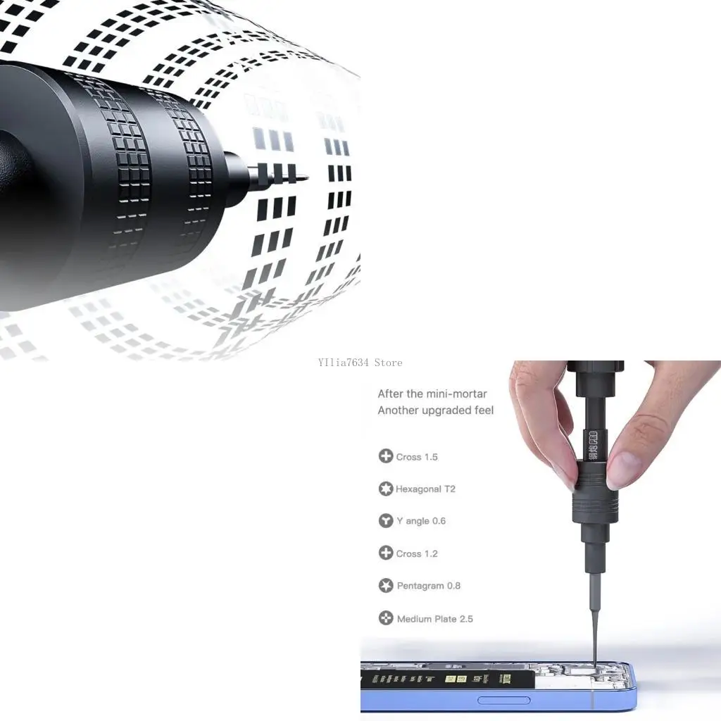 

Multifunctional Smartphone Repair Set 6 Precisions Screwdriver with Case for Computer Eyeglass