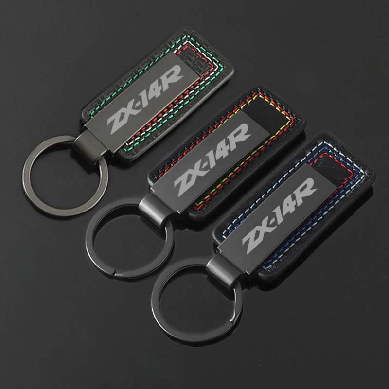 Alloy Motorcycle Key Chain Gift for Kawasaki ZX14R ZX 14R ZX-14R 2023 2024 2021 2019 Keyring Keychains Buckle Car Accessories