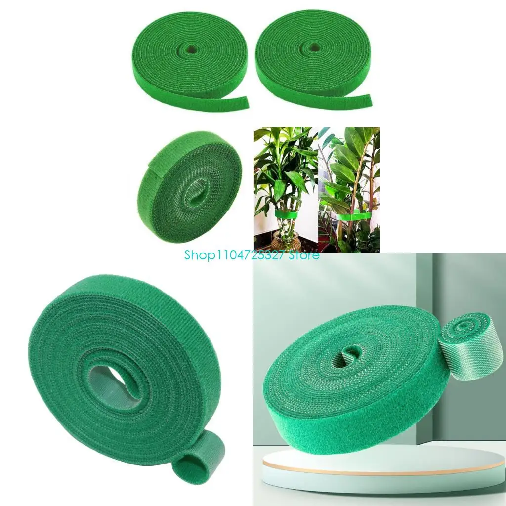 D8KF Tie Garden FORNITURE BANDING RINGATTI RIUSIBILI PER GAME PIANTA 12/15/20/25MM